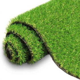 Artificial Turf Grass 3ftx32ft 0.8in,Realistic Fake Grass Rug with Drainage Holes, Indoor Outdoor Lawn Grass Landscape for Backyard Patio